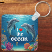 私は海キーチェーンが大好き キーホルダー (裏面)