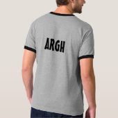 私は海賊です! Tシャツ (裏面)