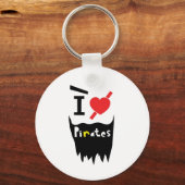 私は海賊を愛している キーホルダー (正面)
