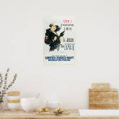 私は海軍ハワード・チャンドラー米国採用に参加する ポスター (キッチン)