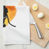 私は消防士を愛します キッチンタオル (四つ折り)