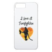 私は消防士を愛します Case-Mate iPhoneケース (裏面)