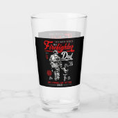 私は消防士パパ タンブラーグラス (裏面)