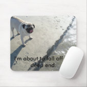 私は深い端のmousepadを離れてころぶことを約あります マウスパッド (マウス)