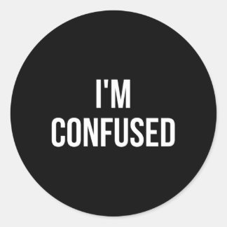 私は混乱している ラウンドシール