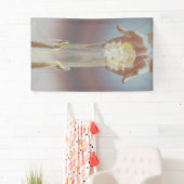 私は渇く 横断幕 (インサイチュ)