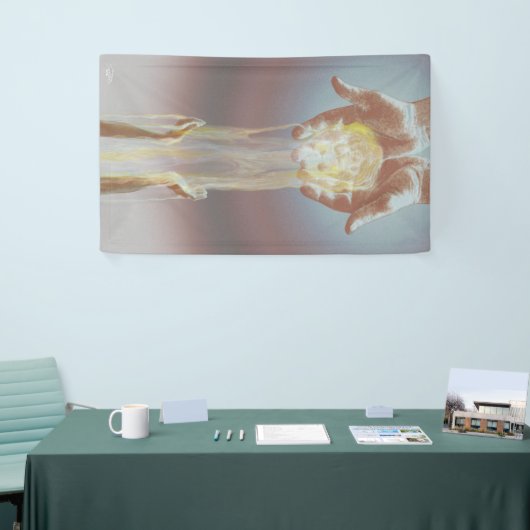 私は渇く 横断幕 (トレードショー)