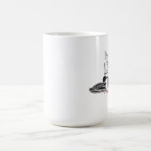 私は湖の上の唯一の浮浪者ではない コーヒーマグカップ (中央)