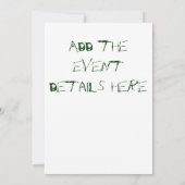 私は準備ができています 招待状 (裏面)