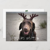 私は準備ができています 招待状 (正面/裏面)