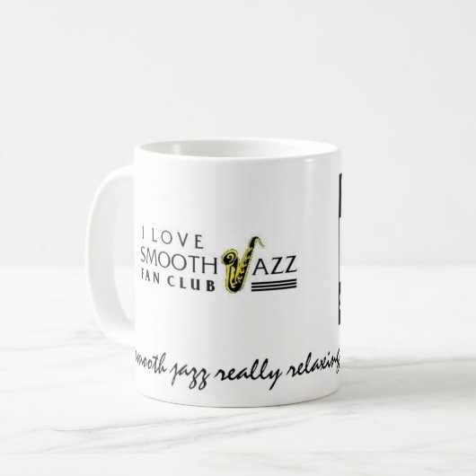 私は滑らかなジャズファン・クラブ3584のマグ21を愛します コーヒーマグカップ