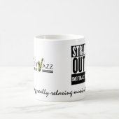 私は滑らかなジャズファン・クラブ3584のマグ21を愛します コーヒーマグカップ (中央)
