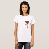 私は滴り- Tシャツ--を愛します Tシャツ (正面フル)