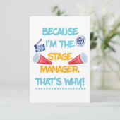 私は演劇のステージ部長の贈答品 カード (スタンド正面)