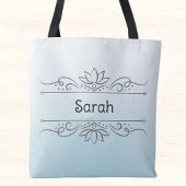 私は演奏ではなく、マットの上に平和のために現れる トートバッグ