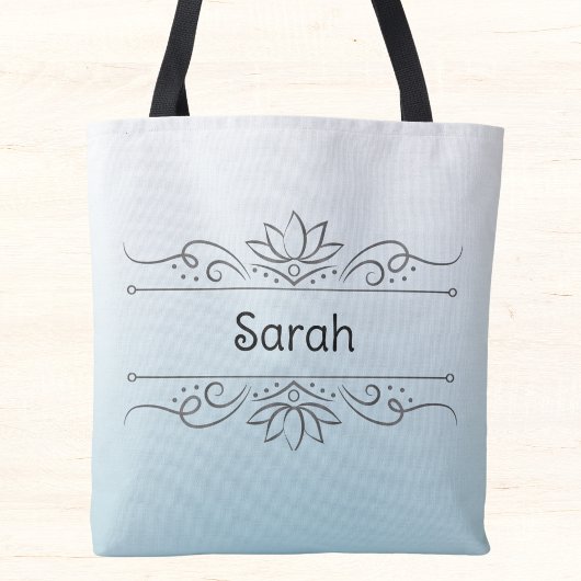 私は演奏ではなく、マットの上に平和のために現れる トートバッグ