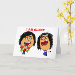 私は漫画をごめんね カード