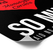 私は漫画サンがとても大好き！当該図式の意匠 ポスター (角)