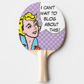 私は漫画本のBlogために卓球ラケット待つことができません 卓球ラケット (正面)