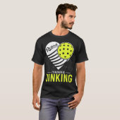 私は漬物好きになるおもしろい方がいい Tシャツ (正面フル)