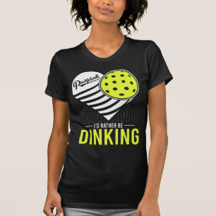 私は漬物好きになるおもしろい方がいい Tシャツ