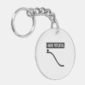 私は潜在的なエネルギーがある キーホルダー (正面左)