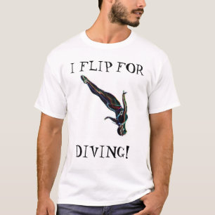 私は潜水のために弾きます Tシャツ