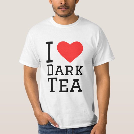 私は濃茶が大好きだ Tシャツ (正面)