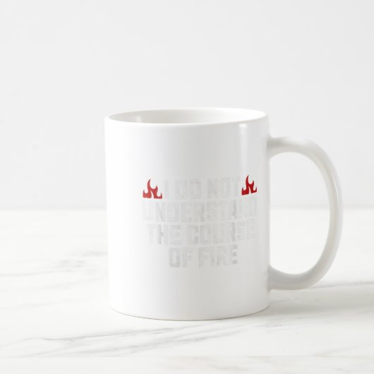 私は火の進路が理解できません コーヒーマグカップ (右)