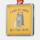 私は火格子を感じます メタルオーナメント (左)