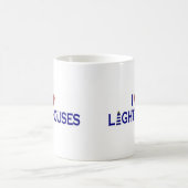 私は灯台を愛します コーヒーマグカップ (中央)