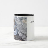 私は灰色リスが好きだ マグカップ (中央)