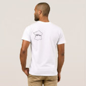 私は点のために乗ります Tシャツ (裏面フル)