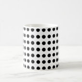 私は点を愛します コーヒーマグカップ (中央)