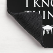 私は無人機を飛ばして知っている マウスパッド (コーナー)