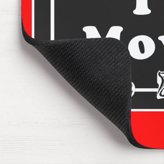 私は無声映画の眼識の映画を愛します マウスパッド (コーナー)