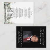 私は無料ブラックバック記念記念カード エンクロージャーカード (正面/裏面)