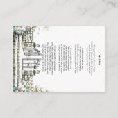 私は無料ブラックバック記念記念カード エンクロージャーカード (正面)