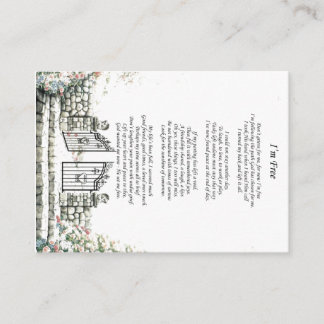 私は無料ブラックバック記念記念カード エンクロージャーカード