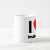 私は無神経が好きだ コーヒーマグカップ (中央)