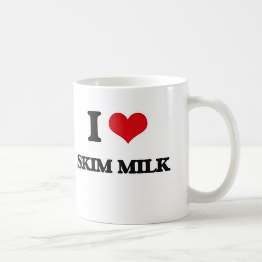 私は無脂肪乳が好き コーヒーマグカップ (右)