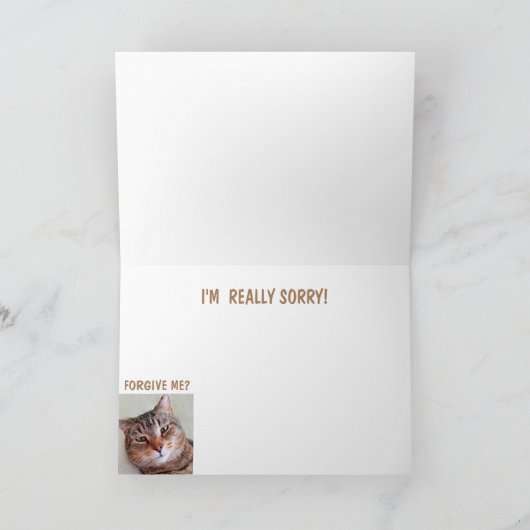 私は無茶苦茶な謝り方をした カード (内部)