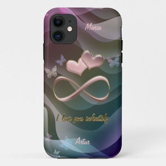 私は無限に愛します Case-Mate iPhoneケース (裏面)