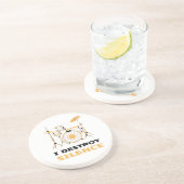 私は無音ドラマーをおもしろい破壊 コースター (側面)