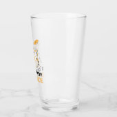 私は無音ドラマーをおもしろい破壊 タンブラーグラス (左)