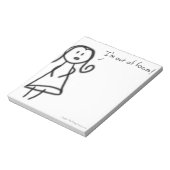 私は焦点が合わない ノートパッド (回転)