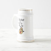 私は焼く ビールジョッキ (正面左)
