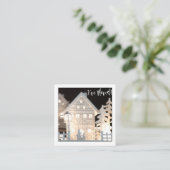 私は照らされたクリスマスの家を動かしました エンクロージャーカード (スタンド正面)