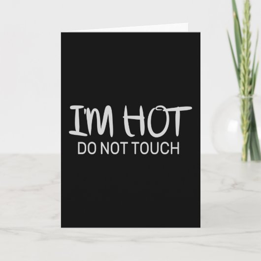 私は熱いではないtouch カード (正面)
