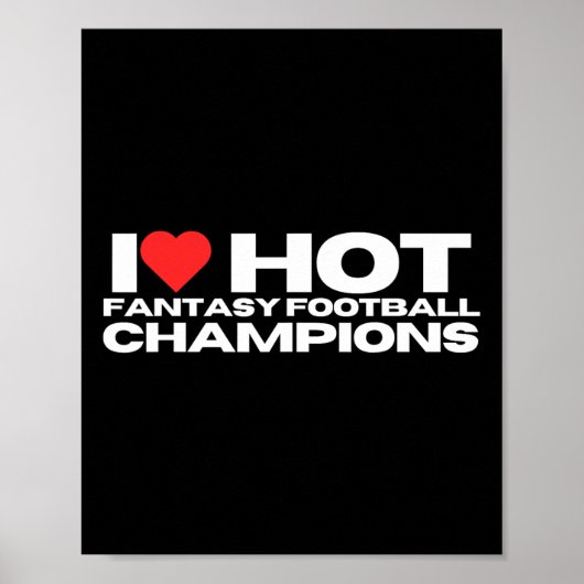 私は熱いファンタジーサッカーチャンピオンズママ妻ギル大好き ポスター (正面)